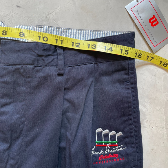 Rare Thomas E Wilson Frank Sinatra Invitational Preppy Golf Pants 32x32 - Picture 7 of 7